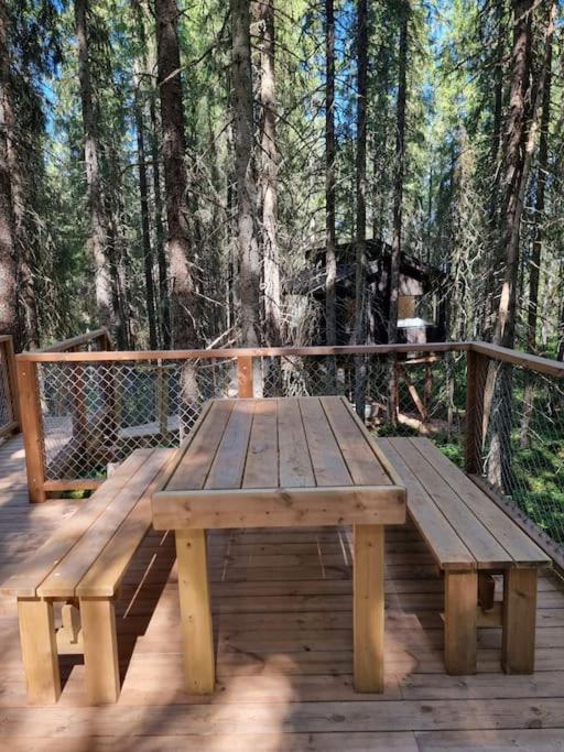 Hotel Treetop Ekne - Hytte I Skogen Med Hengebru Levanger Exterior foto